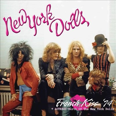 New York Dolls - French Kiss '74 + Actress - Birth Of The New York Dolls - Import Pink/Black Splatter Vinyl 2 LP Record