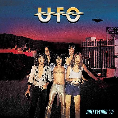 Ufo - Hollywood 76 - Import Blue/Red Splatter Vinyl LP Record Limited Edition