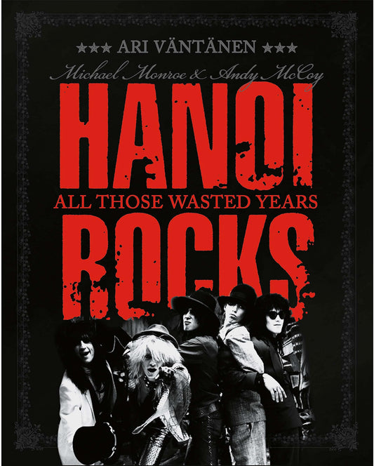 Hanoi Rocks - All Those Wasted Years  - Import Blue 7inch Vinyl Record +Book