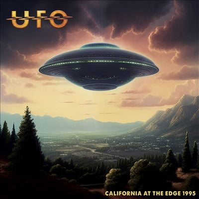 UFO - California at the Edge, 1995 - Import Orange Vinyl 2 LP RecordLimited Edition