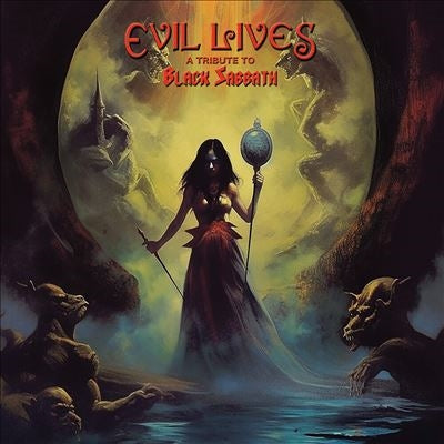 Various Artists - Evil Lives - A Tribute To Black Sabbath - Import Vinyl LP Record Gold Vinyl