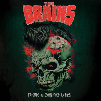 The Brains - Friends & Zombified Antics - Import Red Vinyl LP Record Limited Edition