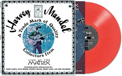 Harvey Mandel - Live At The Matrix - Import Red Vinyl LP Record