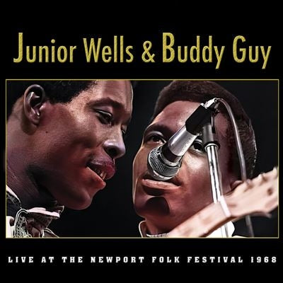 Junior Wells 、 Buddy Guy - Live At The Newport Folk Festival 1968 - Import Orange Vinyl LP Record