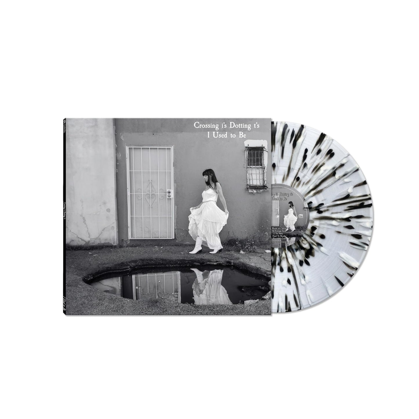 Crossing I's Dotting T's - I Used To Be - Import Black & White & Clear Splatter Vinyl LP Recurd