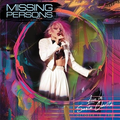 Missing Persons - Live In Santa Clarita, Ca - October 10, 1982 - Import Aqua Blue Vinyl LP Record