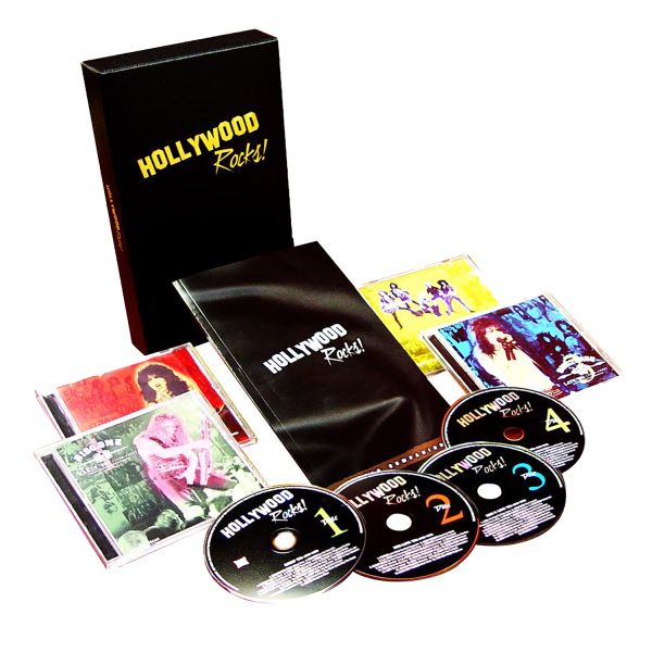 V.A. - Hollywood Rocks! Audio Companion - Import 4 CD