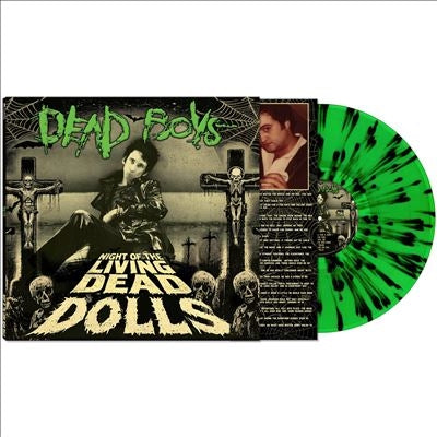 Dead Boys - Night Of The Living Dead Dolls - Import Green/Black Splatter Vinyl LP Record