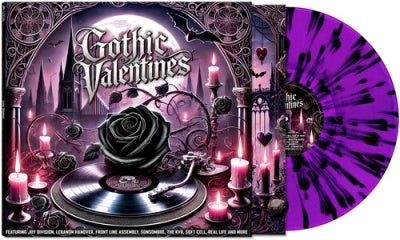Various Artists - Gothic Valentines - Import Purple Black Splatter Vinyl LP Record Limited Edition