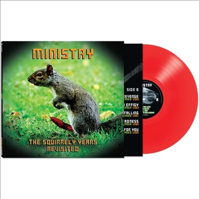 Ministry - The Squirrely Years Revisited - Import Red Vinyl LP Record Limited Edition