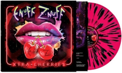 Enuff Z'Nuff - Xtra Cherries - Import Pink / Black Splatter Vinyl LP Record Limited Edition