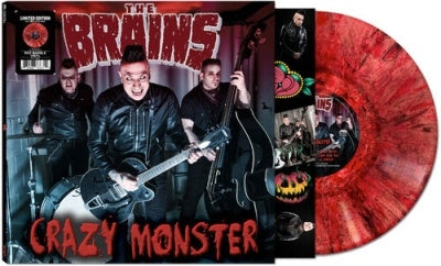 The Brains - Crazy Monster - Import Red Vinyl LP Record Limited Edition