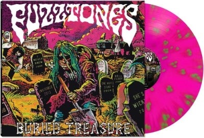 The Fuzztones - Buried Treasure - Import Green Pink Splatter Vinyl LP Record Limited Edition