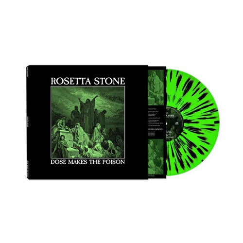 Rosetta Stone - Dose Makes The Poison - Import Green & Black Splatter Vinyl LP Record Limited Edition