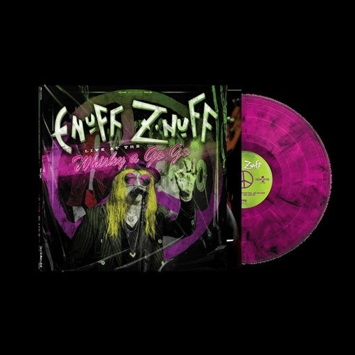Enuff Z'Nuff - Live At The Whisky A Go Go - Import Pink / Black Marble Vinyl LP Record