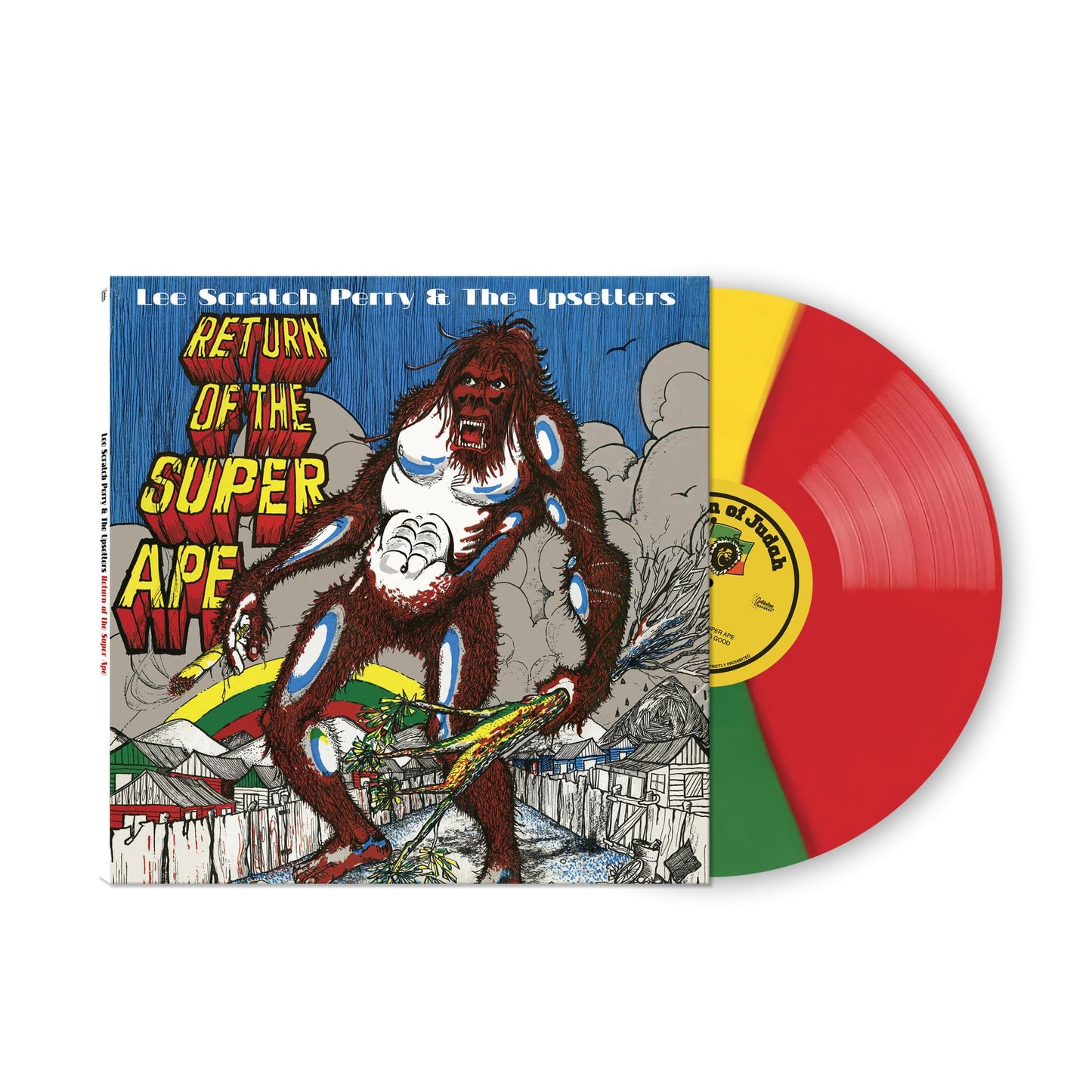 Lee "Scratch" Perry & The Upsetters - Return of the Super Ape - Import Green/Red/Yellow Split Color Vinyl LP Record