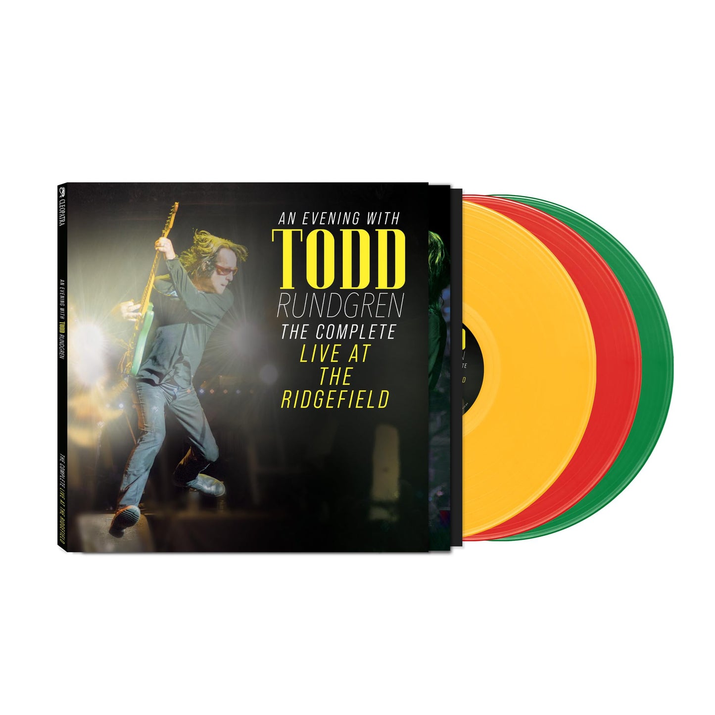 Todd Rundgren - An Evening With Todd Rundgren: The Complete Live At The Ridgefield - Import Green/Red/Yellow Vinyl 3 LP Record