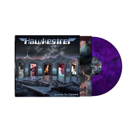 Hawkestrel - Cover Ya Tracks - Import Purple Marble Color Vinyl LP Record