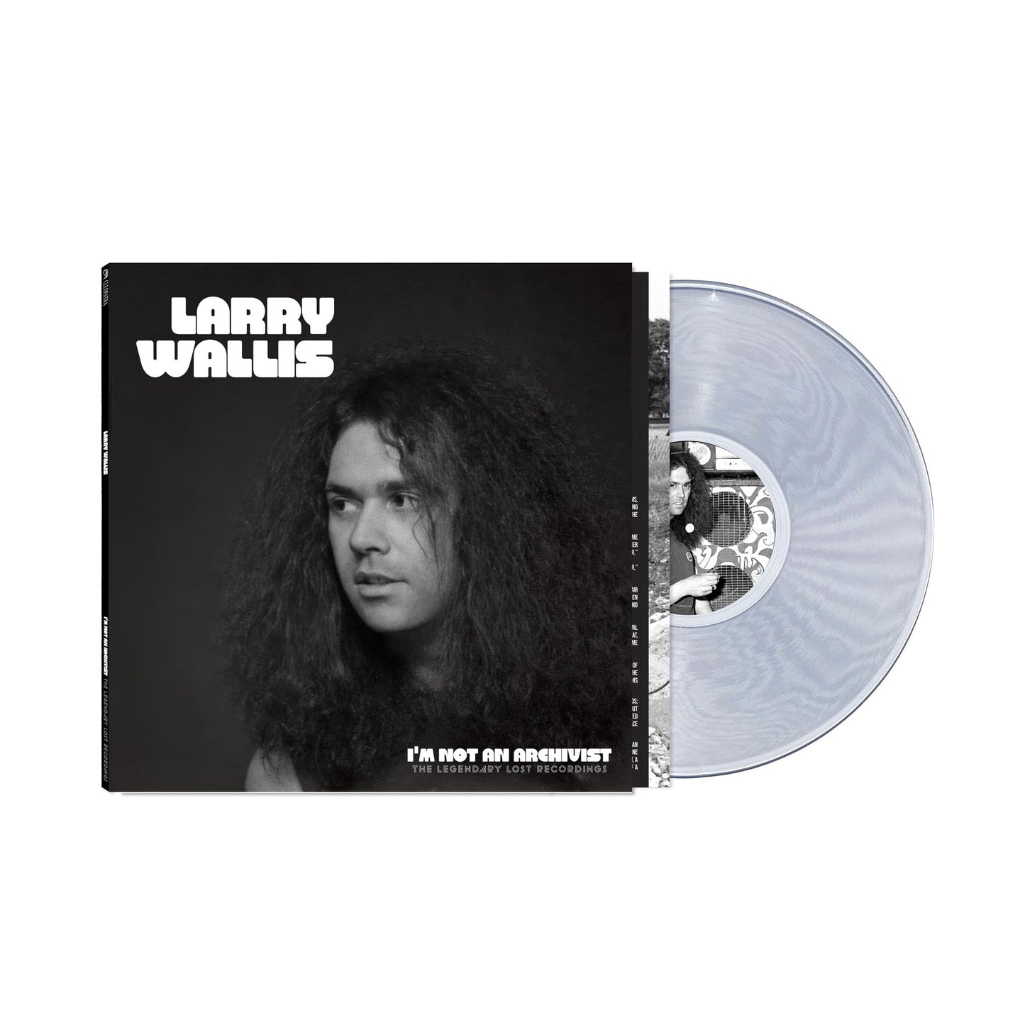 Larry Wallis - I'm Not An Archivist - The Legendary Lost Recordings - Import Clear Vinyl LP Recurd