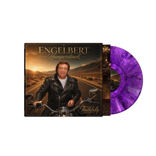 Engelbert Humperdinck - Faithfully (Marble) - Import Black Purple Marble Vinyl LP Record
