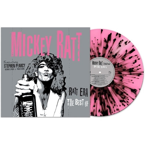 Ratt - Ratt Era: The Best Of - Import Pink / Black Splatter Vinyl LP Record