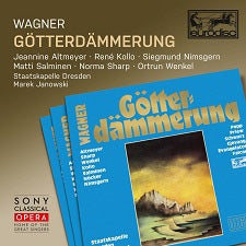 Wagner (1813-1883) - Gotterdammerung : Janowski / Staatskapelle Dresden, Kollo, Altmeyer, Nimsgern, Salminen, etc (1983 Stereo)(4CD) - Import 4 CD