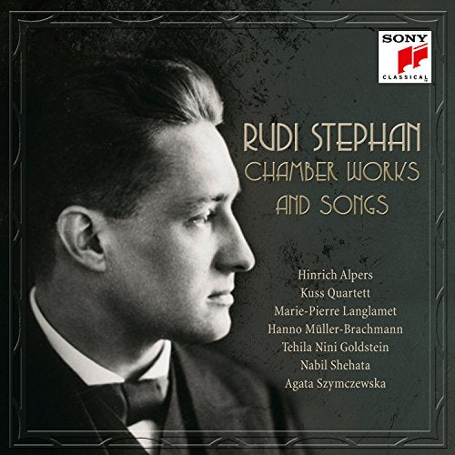 Stephan, Rudi (1887-1915) - Chamber Works, Lieder : Alpers(P)Kuss Quartet, T.N.Goldstein(S)Muller-Brachmann(Br)etc - Import 2 CD