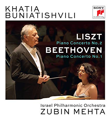 Buniatishvili, Khatia - Liszt: Piano Concerto No.2; Beethoven: Piano Concerto No.1 - Import DVD