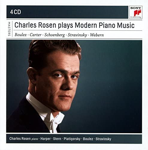 Rosen, Charles - Charles Rosen Plays Modern Piano Mus Ic - Import 4 CD Box