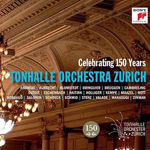 TONHALLE-ORCHESTER ZURICH - Celebrating 150 Years Tonhalle-Orchester Zurich / Various - Import 14 CD Box
