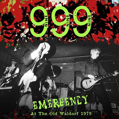 999 - Emergency At The Old Waldorf 1979 - Import Translucent Ruby Red Vinyl LP Record Limited Edition