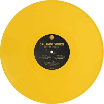 Orlando Voorn  -  Boom Boom  -  Import Yellow Vinyl 12 inch Record