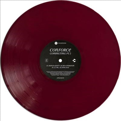 Conforce - Commuting, Pt. 2 - Import Dark Red Vinyl 12 inch Record