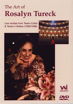 Rosalyn Tureck - The Art of Rosalyn Tureck - Import DVD