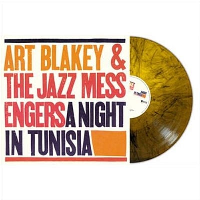 Art Blakey & The Jazz Messengers - A Night In Tunisia - Import Orange Marble Vinyl LP Record