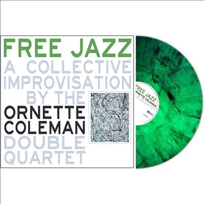 Ornette Coleman - Free Jazz - Import Green Marble Vinyl LP Record