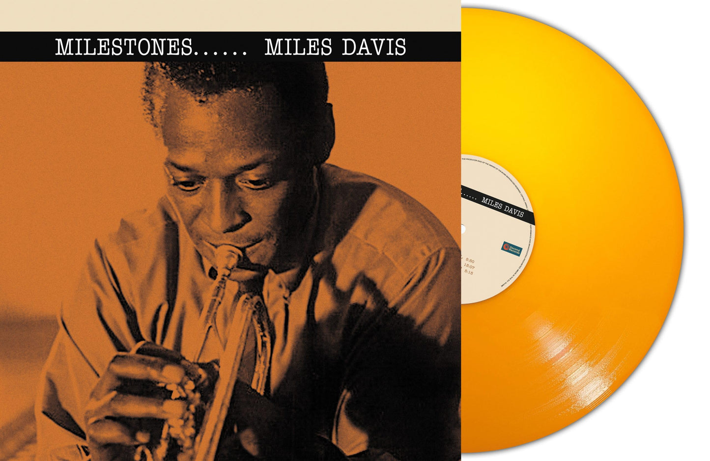 Miles Davis - Milestones - Import Orange Vinyl LP Record