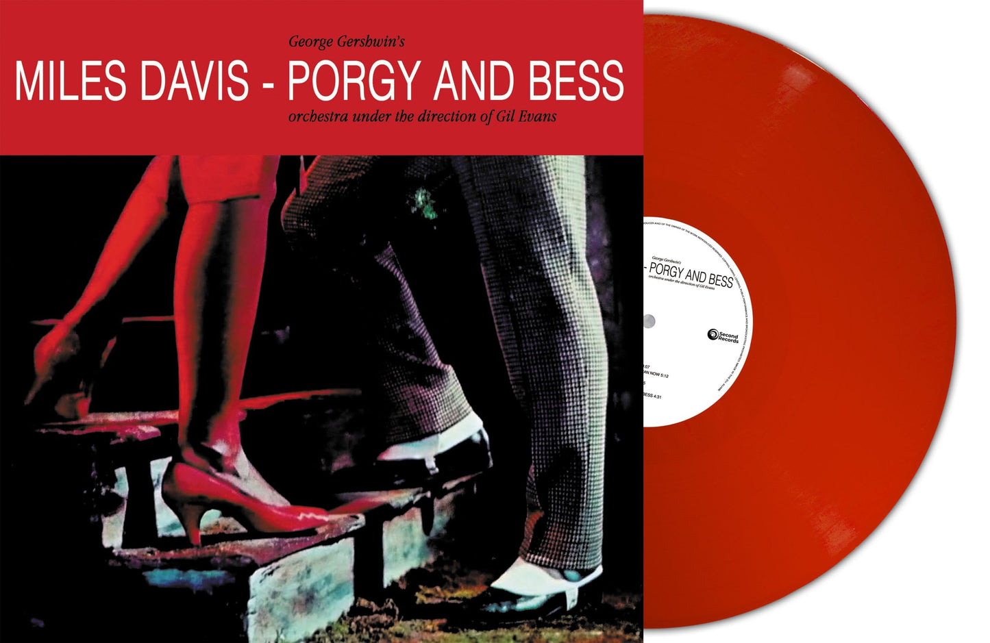 Miles Davis - Porgy And Bess - Import Red Vinyl LP Record