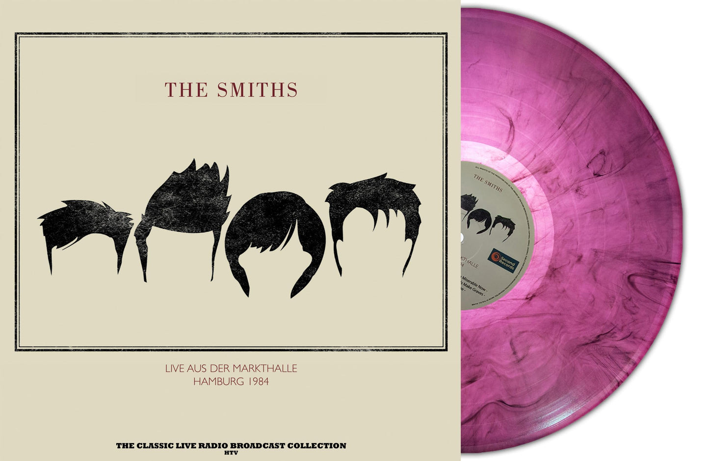 The Smiths - Markthalle Hamburg 1984 - Import Magenta Marble Vinyl LP Record
