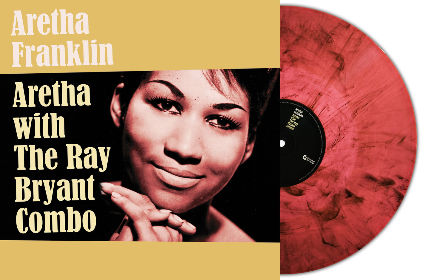 Aretha Franklin - Aretha - Import Orange Marble Vinyl LP Record