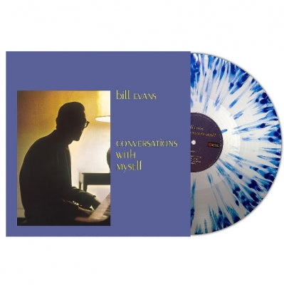 Bill Evans (Piano) - Conversations With Myself - Import Clear & Blue Splatter Vinyl Record