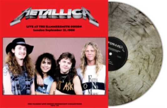 Metallica - Live At The Hammersmith Odeon, London 1986 - Import Grey Marble Vinyl LP Record