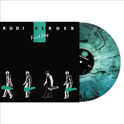 Rudi Berger - First Step - Import Turqouise Marbled Vinyl LP Record