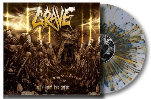 Grave - Back From The Grave - Import Stdeclat Transparent Vinyl LP Record