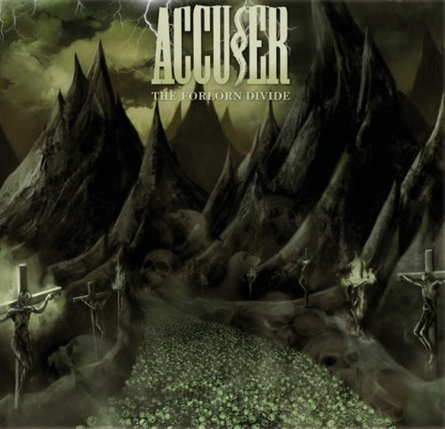 Accuser - The Forlorn Divide - Import Sunburst Yellow/Red Vinyl LP Record