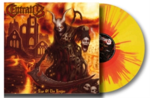 Entrails - Rise Of The Reaper - Import Sunburst Yellow/Red Vinyl LP Record