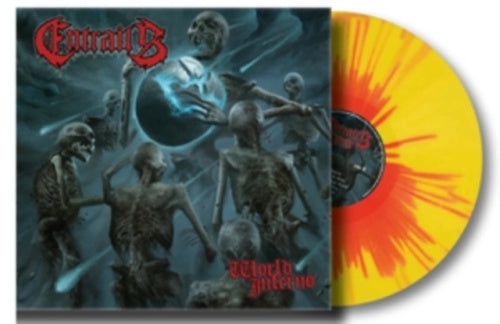 Entrails - World Inferno - Import Sunburst Yellow/Red Vinyl LP Record