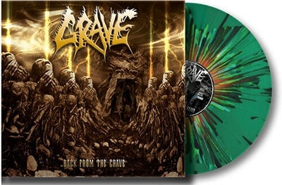 Grave - Back From The Grave - Import Geen Splatter Vinyl LP Record Limited Edition