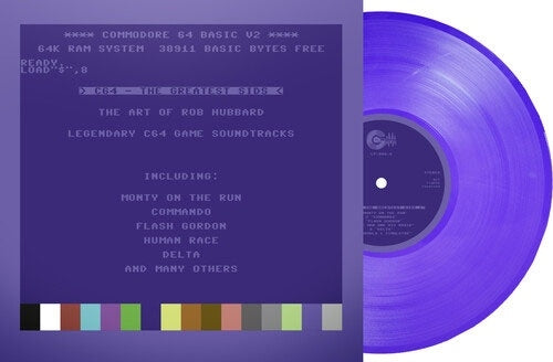 Rob Hubbard - C64 Greatest Sids: The Art Of Rob Hubbard (Limited To 100 Handnumbered Edition) - Import Purple Vinyl LP Record Limited Edition