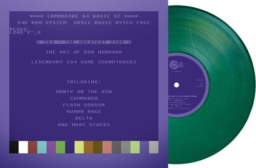 Rob Hubbard - C64 Greatest Sids: The Art Of Rob Hubbard (Limited To 100 Handnumbered Edition) - Import Green Vinyl LP Record Limited Edition
